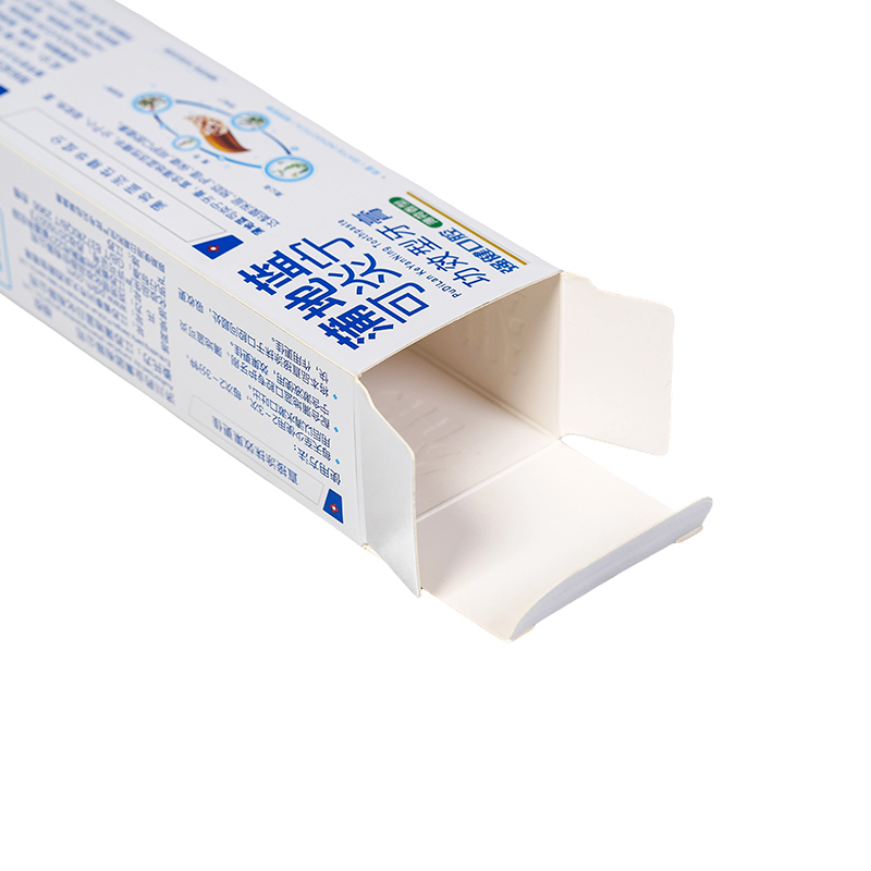 350g bílá karta UV tisk denní potřeby Papír Papír, obal na obaly zubní pasty